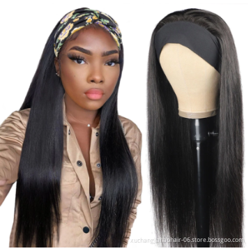 new Woman`s Romance virgin raw brazilian human hair wigs, top headband wigs for black women, easy install human hair wigs